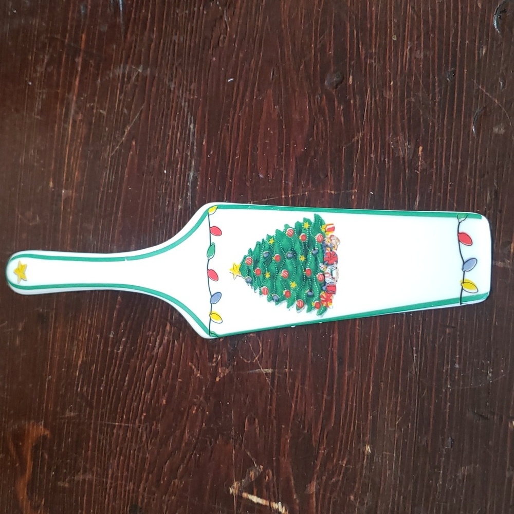 Christmas Cake Server